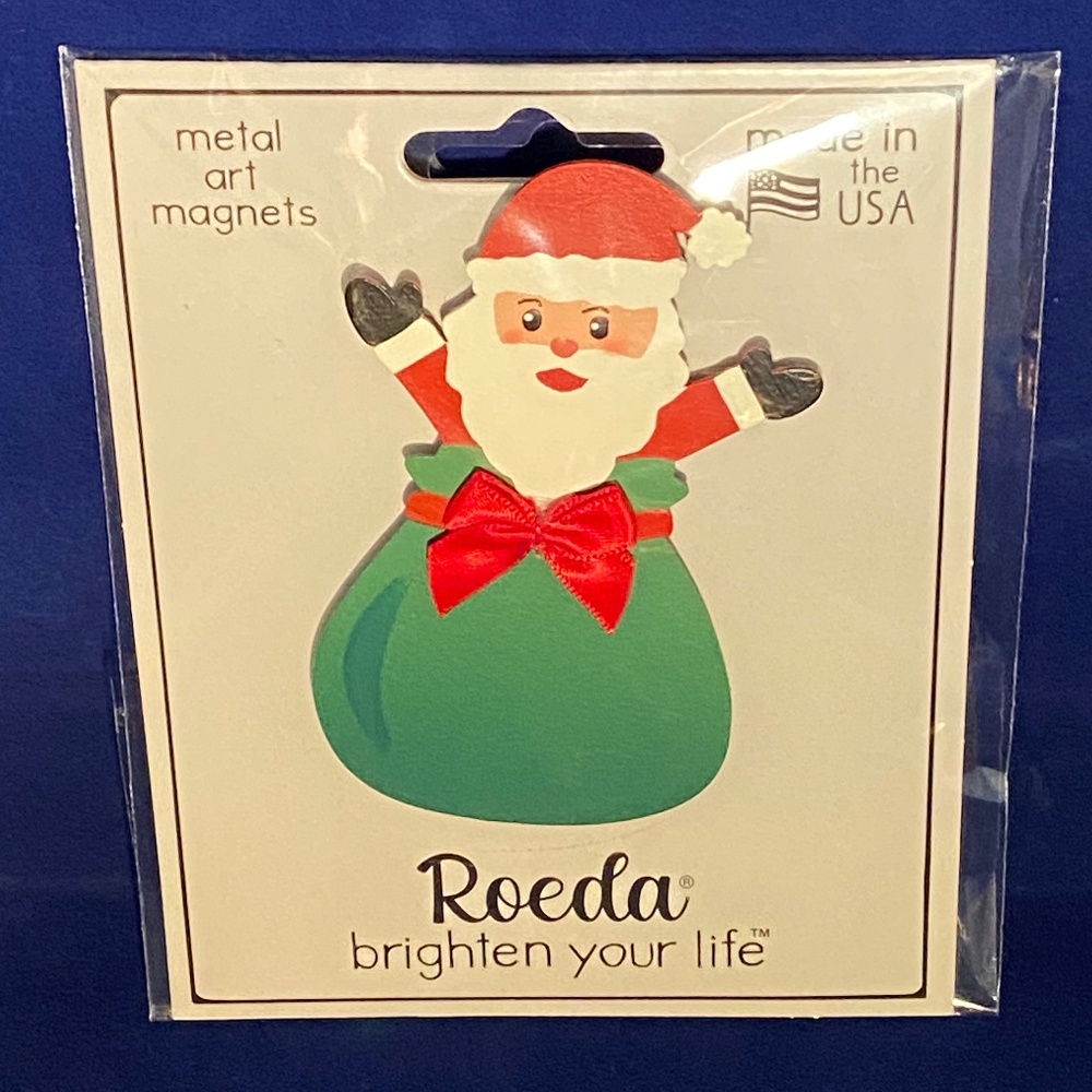 Roeda Surprise Santa Magnet New